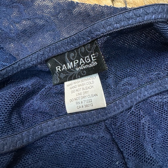 Y2K Rampage Intimates Babydoll Lingerie Bra Top Sz M - Picture 7 of 7